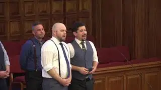 Newfangled Four Barbershop Quartet Concert at Bayshore Church, June 17, 2023