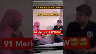 WAIT FOR END🤯😳 91 Marks in LAW 🤯🤯 