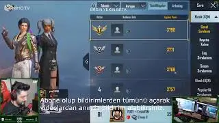 Ersin Yekin Uçak Hilesine Denk Gelirse ! Pubg Mobile