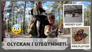 Utegym, jordgubbar & smält choklad, hockey & pärlplattor!