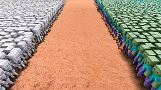 500.000 Zombies vs 50.000 Skeletons | Ultimate Epic Battle Simulator 2