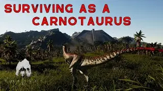 Surviving as a Carnotaurus on the Official Servers | The Isle: Evrima