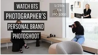 Watch BTS Personal Brand Photoshoot with a PHOTOGRAPHER!