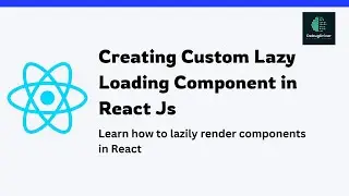 #37 React Js Challenge Day 37 | lazyloading component in react js