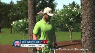 Man Hit in Balls on Tiger Woods 2012