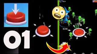 Idle Green Button - Gameplay Walkthrough #01