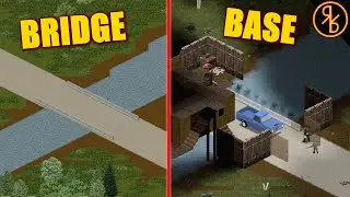Building A Fishing Base for Relaxation and Food | PROJECT ZOMBOID GAMEPLAY