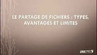 Le partage de fichiers : types, avantages et limite