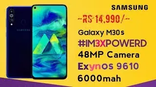 Samsung Galaxy M30s Punch Hole Display,6000mAh Battery, Exynos 9610 | Galaxy M30s | Mr Techno 2.0