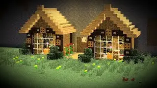 Стартовый Дом Для Двоих в Майнкрафт!!!(Туториал)