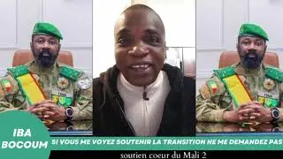 IBA BOCOUM SI VOUS ME VOYEZ SOUTENIR LA TRANSITION NE ME DEMANDEZ