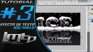 Tutorial Photoshop. Efecto de Texto Hielo...