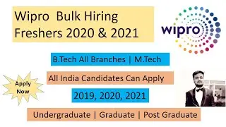 Wipro Off Campus Drive 2021 | 2020 - Wipro elite national talent hunt 2021 | Wipro recruitment 2021