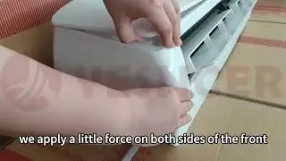 The disassembly method of the fan coil is similar to that of the air conditioner indoor unit.