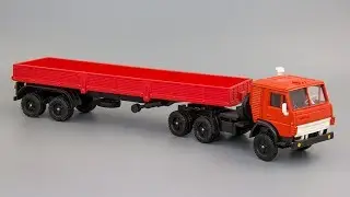 КамАЗ-5410 +полуприцеп ОдАЗ-9370 || Элекон АРЕК || Масштабные модели автомобилей 