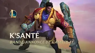 K'Santé, Fierté de Nazumah | Bande-annonce de gameplay - League of Legends