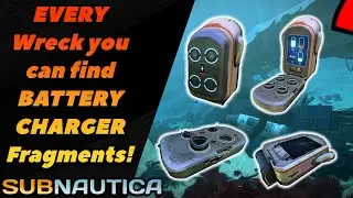 EVERY Battery Charger Fragment Location in Subnautica!