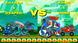 KRAKEN & REAPER VS KONG & DUNE HILLS OF STEEL NEW TANK DUNE NEW UPDATE HALLOWEEN 2021