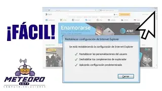 Restaurar Internet Explorer