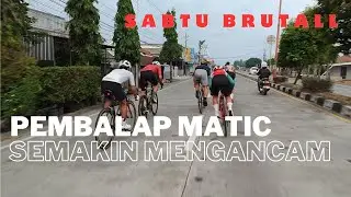 BAHAYA!!!  🔥🔥PEMBALAP MATIC/FIXIED GEAR Semakin Menebar Ancaman,, Loop Class Pagi PLTU