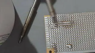 melting some solder with pinecil