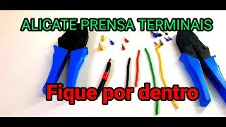 ALICATE PRENSA TERMINAIS, Saiba como utilizar