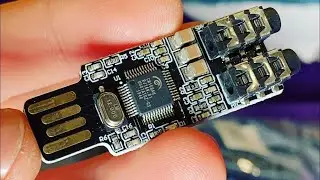 USB Звуковая Карта - VHM-303 CM108 чип под Windows Ubuntu Hackintosh Raspberry и другие потребности!