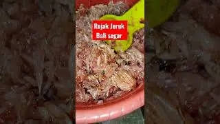 Rujak Jeruk Bali 