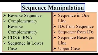 Sequence manipulation
