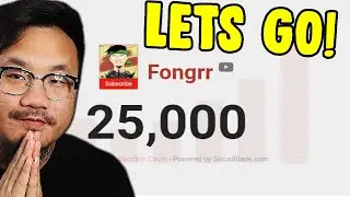 We Just Hit 25k Subscribers!