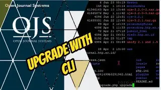 Upgarade OJS menggunakan Command Line Interface CLI
