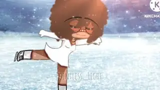 Ice skating / gacha meme / not og