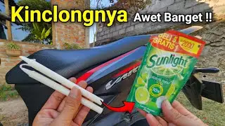 BANYAK YANG BELUM TAHU !! Begini cara membuat motor kinclong setiap hari !!