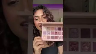 I regret buying this Huda Beauty Eyeshadow Palette 