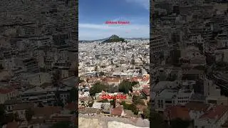 Athens Greece views from the Acropolis #views#city#greece#athens#europe#travel#trip#vacation#shorts