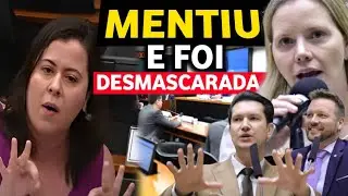 Sâmia MENTE, BATE BOCA com Dani Cunha e desmascara pelos Deputados Mauricio Marcon e Gilson Marques