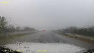 Dashcam - Tornado Watch, Near Winstar Casino, OK to Texas Motor Speedway, TX.