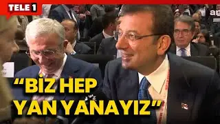 İmamoğlu'ndan yanında Mansur Yavaş'la cumhurbaşkanlığı adaylığı sorusuna yanıt