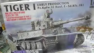 1/16 AHHQ Tiger I build part 1
