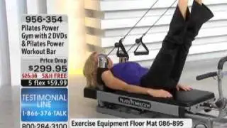Pilates Power Gym with 2 DVDs and Pilates Power Workout ...