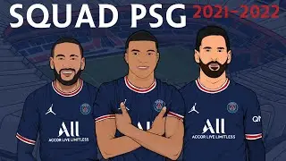 PSG SQUAD 2021/2022 OFFICIAL
