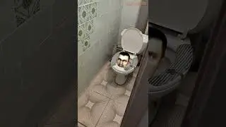 Skibidi toilet in my TOILET! #shorts