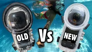 OLD VS NEW INSTA360 X3 INVISIBLE DIVE CASE