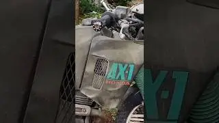 Honda AX1(NX250) before restore 