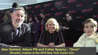 Devs - Alex Garland, Alison Pill, and Cailee Spaeny Interview