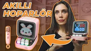DÜNYANIN EN TATLI MİKROFONLU AKILLI HOPARLÖRÜ! | Divoom DitooMic