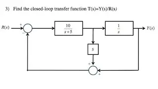 Find the closed-loop transfer function by reducing the block diagram |control systems engineering
