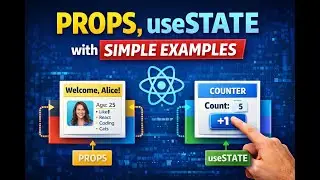 React Props and useState Made Easy (With Examples)