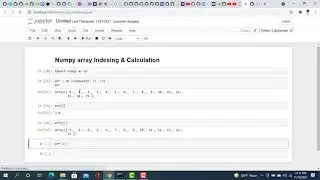 Numpy Array Indexing and Calculation | Numpy Tutorial - 8 | Bangla