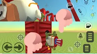 Challenge for climbing bike in a huge building | how to climb car in Chicken gun
